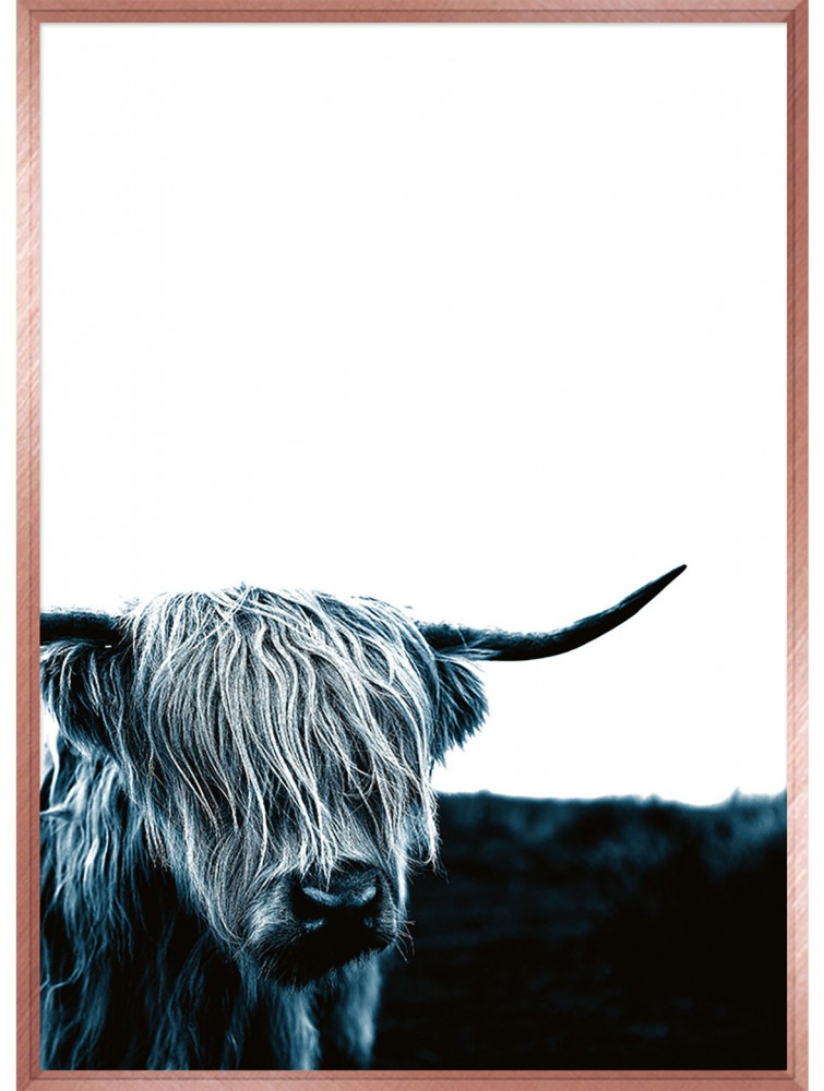 Blue-Bull-Print