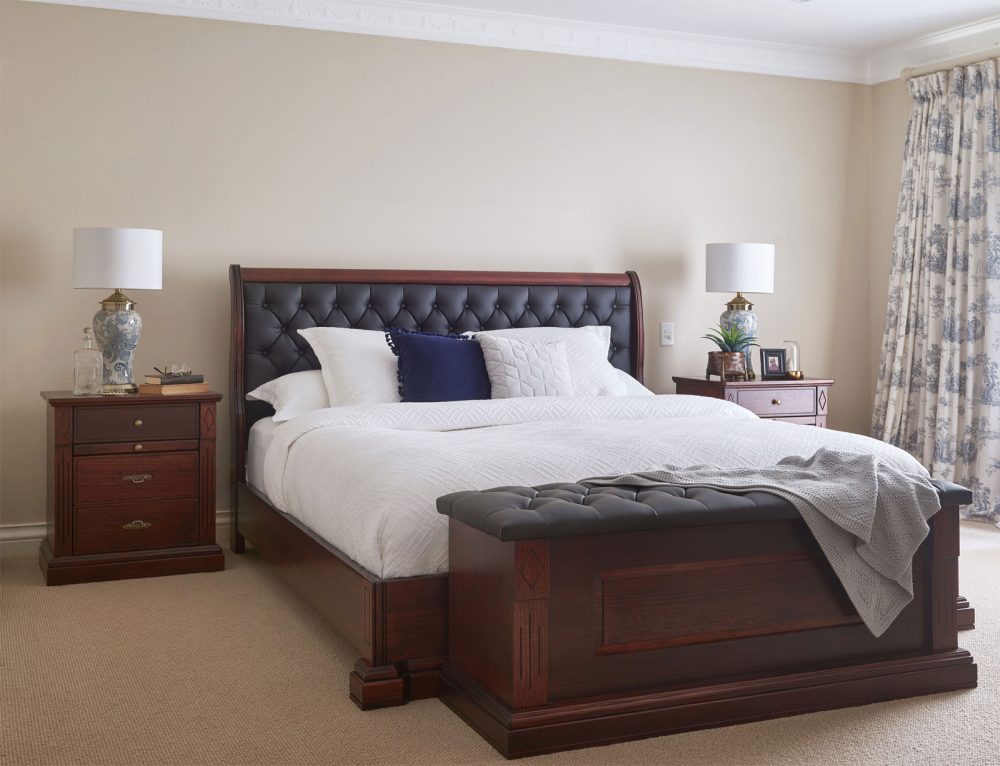 Bedroom organisation solution: Charlotte Bed