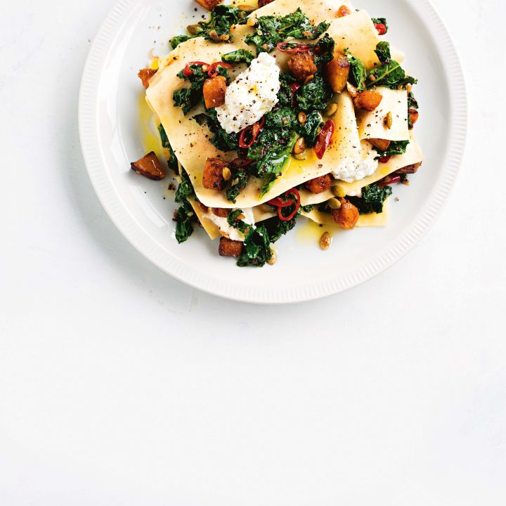 Chilli-Spiked Open Ravioli Recipe