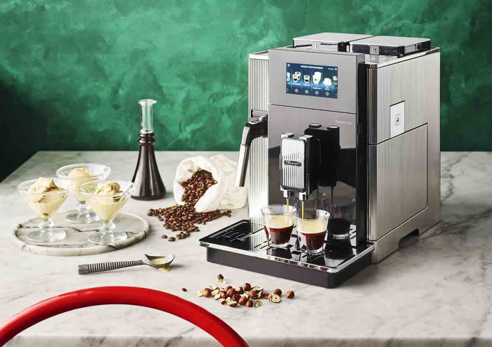 The De'Longhi Maestosa Coffee Machine.