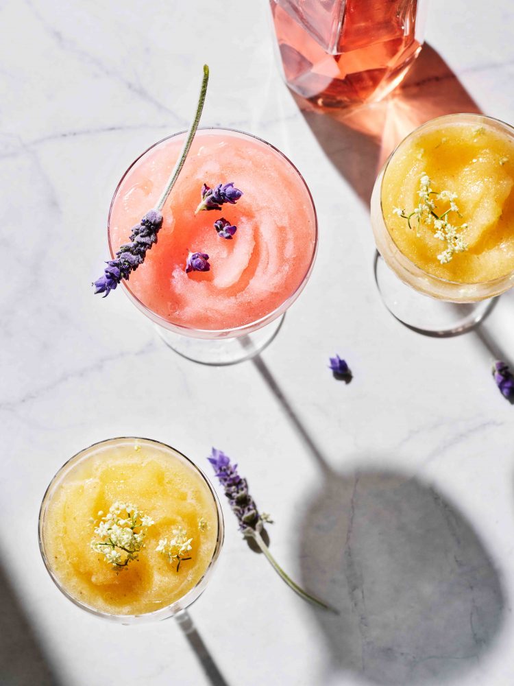 Berry and Apple Frose + Pineapple Frosecco
