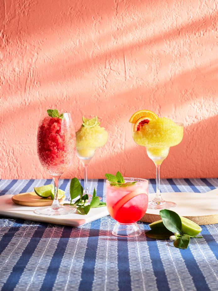 Fruity Frappes and Tropical Frozen Margaritas