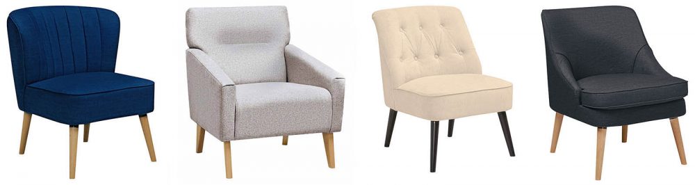 Four Guest Bedroom Chairs.