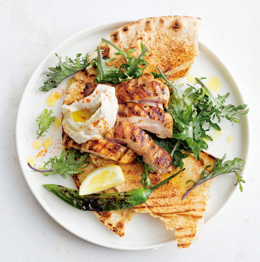 Lebanese-chicken-with-toum-
