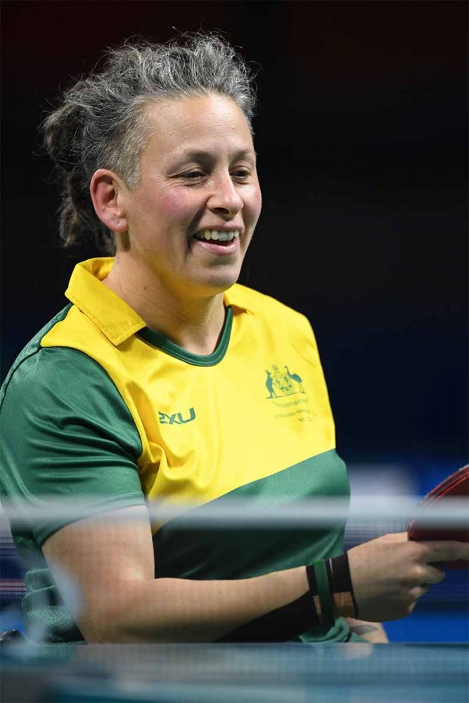 Para table tennis athlete, Danni Di Toro.