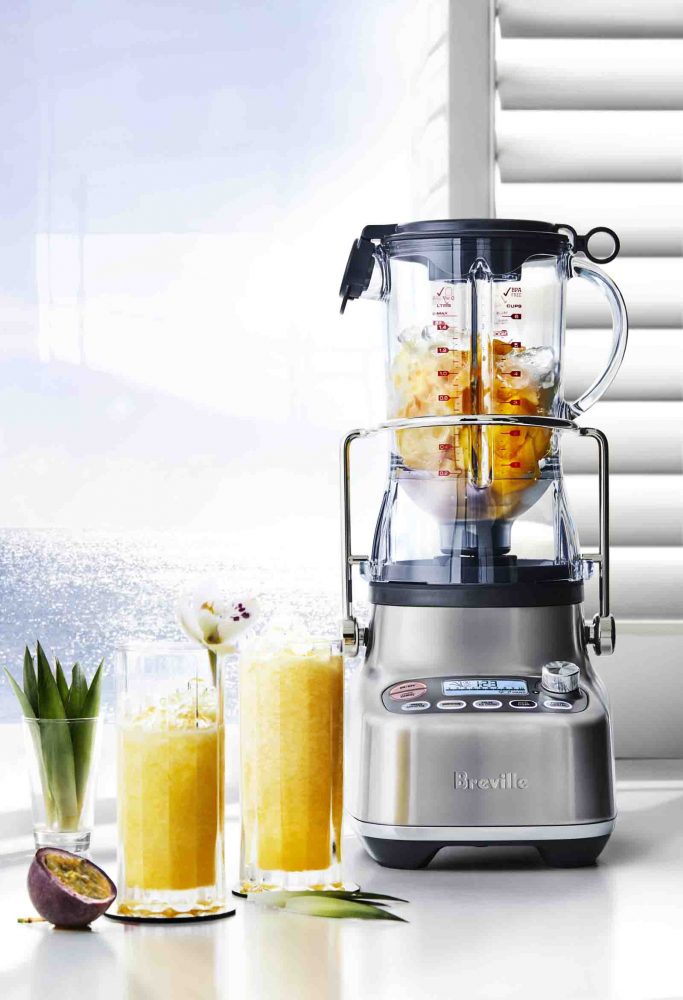 Passionfruit and Pineapple Crush drink created in Breville The 3X Bluicer.