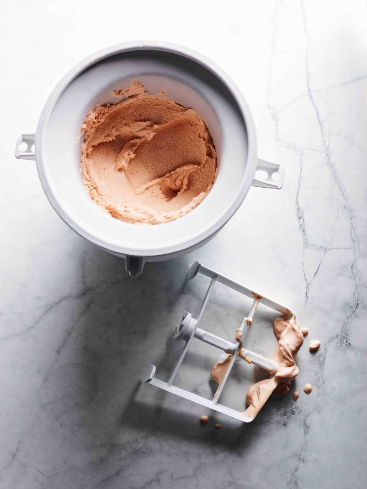 Peach Melba Gelato