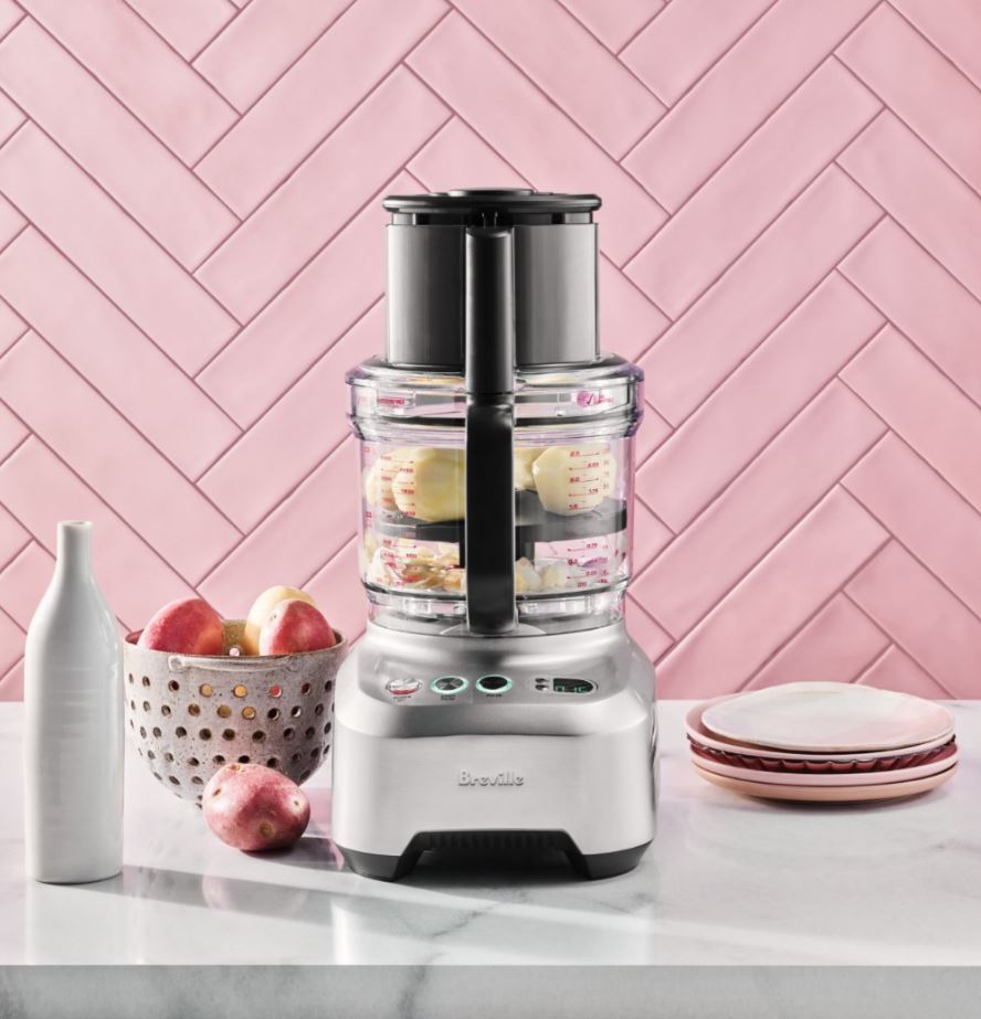 Potatoes in the Breville Kitchen Wiz.