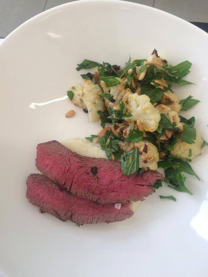 Steak-+-Cauliflower