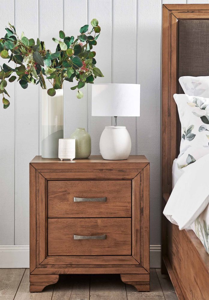 Bedroom organisation solution: Topaz Bedside Table
