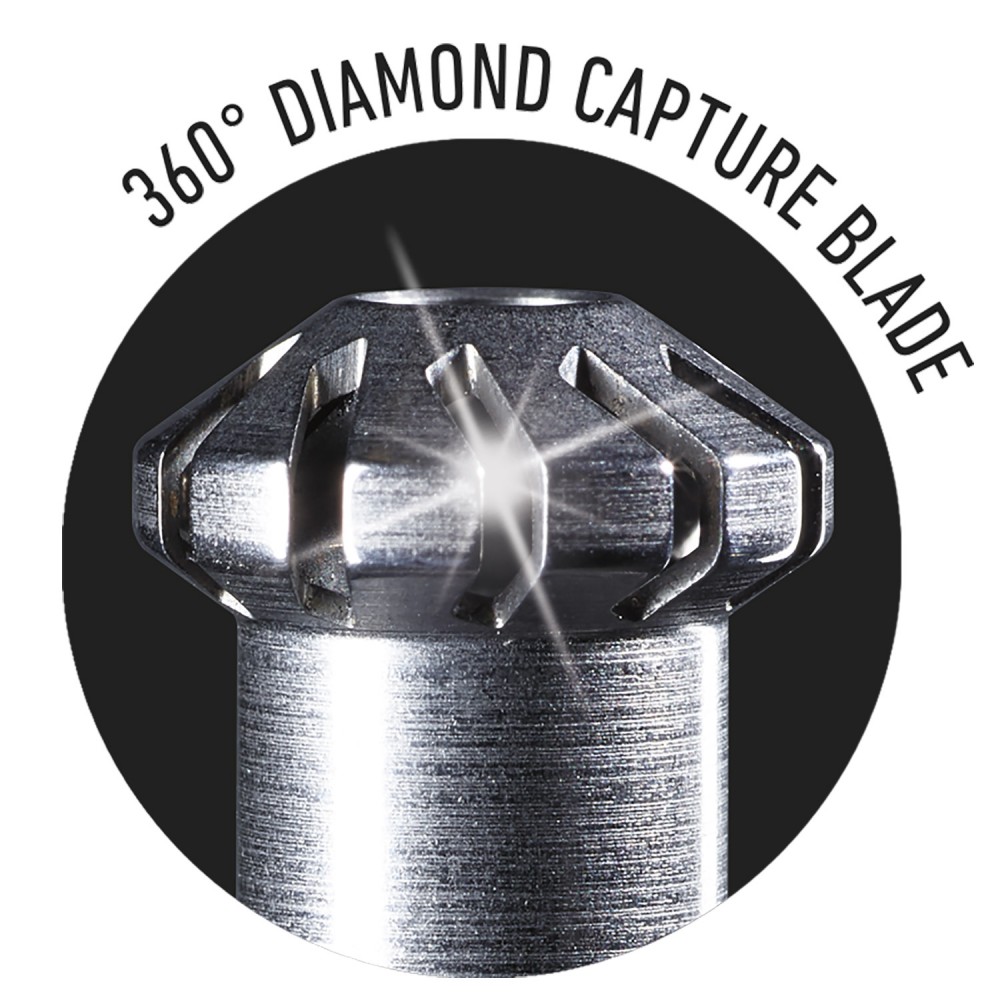 VSforMen's The Diamond Precision Nose and Ear Trimmer has a 360 degree blade.