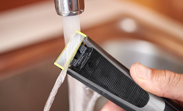 The Philips OneBlade Pro is water-resistant